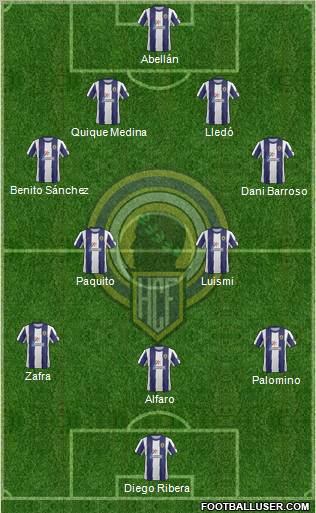 Hércules C.F., S.A.D. Formation 2012