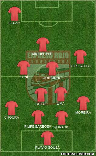 CD Expreso Rojo Formation 2012