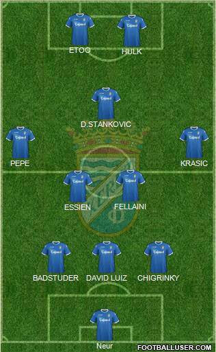 Xerez C.D., S.A.D. Formation 2012