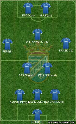 Xerez C.D., S.A.D. Formation 2012