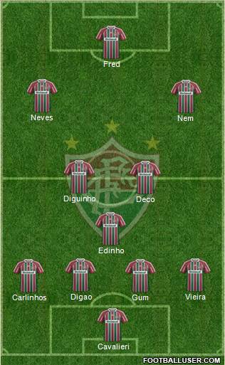 Fluminense FC Formation 2012