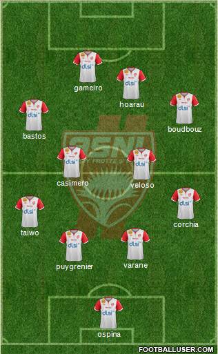 A.S. Nancy Lorraine Formation 2012