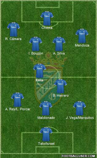 Xerez C.D., S.A.D. Formation 2012