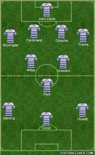 Queens Park Rangers Formation 2012