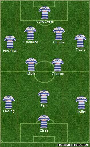 Queens Park Rangers Formation 2012