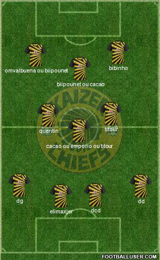 Kaizer Chiefs Formation 2012