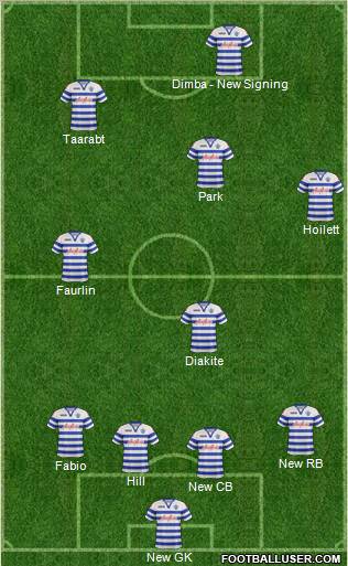 Queens Park Rangers Formation 2012