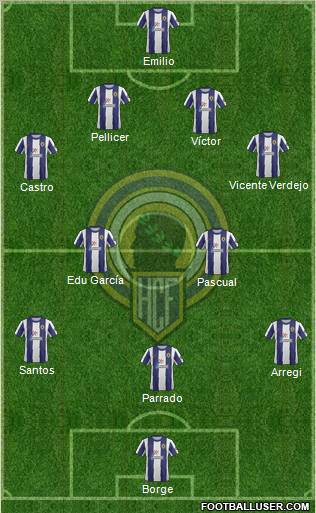 Hércules C.F., S.A.D. Formation 2012