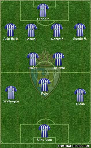 S.D. Ponferradina Formation 2012