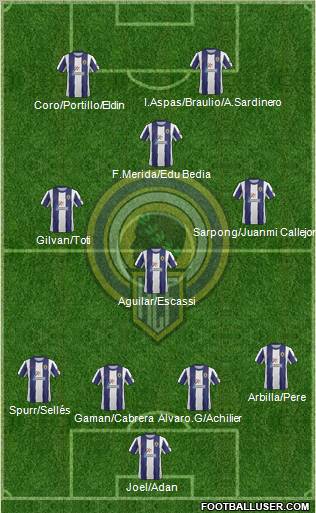 Hércules C.F., S.A.D. Formation 2012