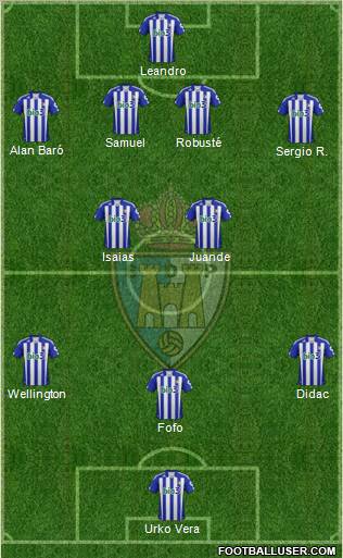 S.D. Ponferradina Formation 2012