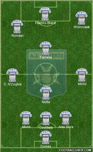 A.J. Auxerre Formation 2012