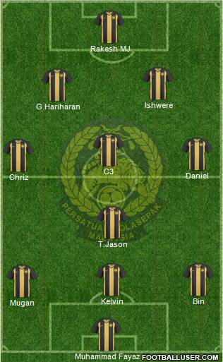 Malaysia Formation 2012