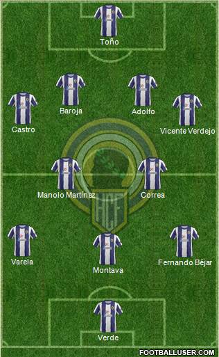 Hércules C.F., S.A.D. Formation 2012