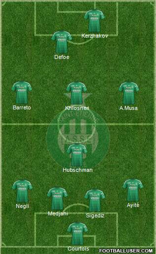 A.S. Saint-Etienne Formation 2012