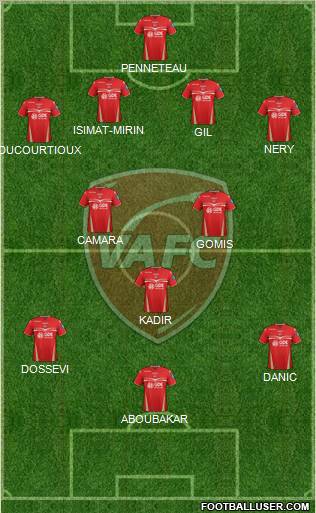 Valenciennes Football Club Formation 2012