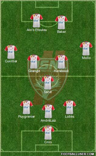 A.S. Nancy Lorraine Formation 2012