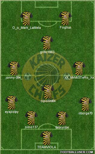 Kaizer Chiefs Formation 2012