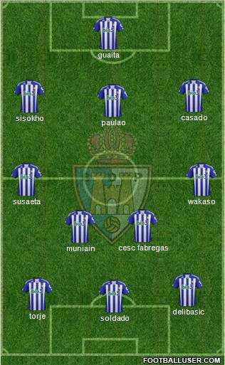 S.D. Ponferradina Formation 2012