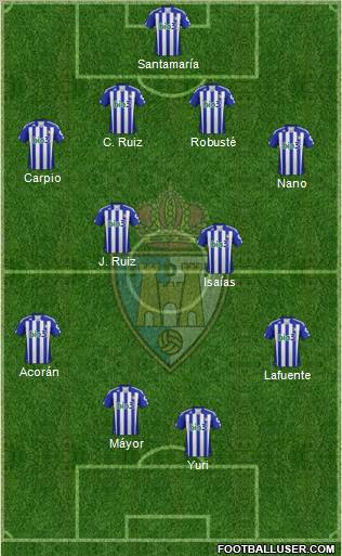 S.D. Ponferradina Formation 2012