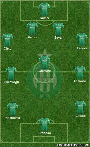 A.S. Saint-Etienne Formation 2012