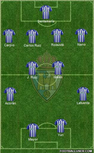 S.D. Ponferradina Formation 2012