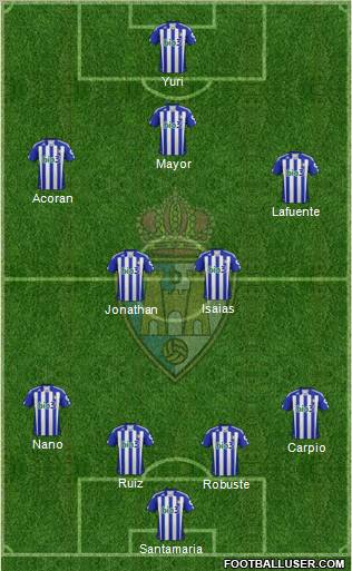 S.D. Ponferradina Formation 2012