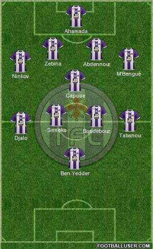 Toulouse Football Club Formation 2012