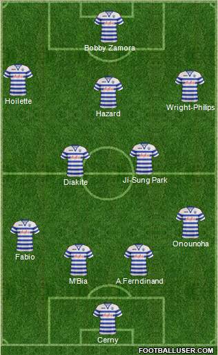 Queens Park Rangers Formation 2012