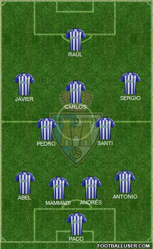 S.D. Ponferradina Formation 2012