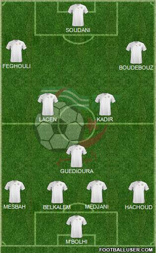 Algeria Formation 2012