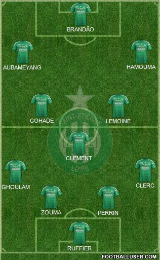 A.S. Saint-Etienne Formation 2012