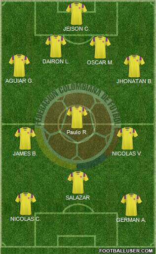 Colombia Formation 2012