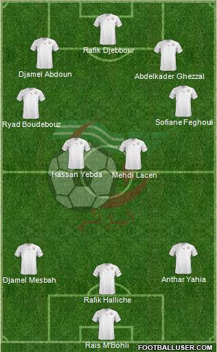 Algeria Formation 2012