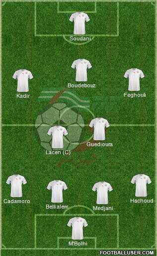 Algeria Formation 2012