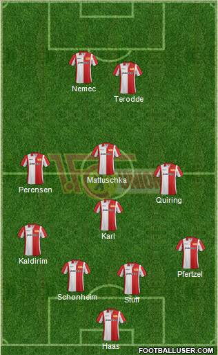 1.FC Union Berlin Formation 2012