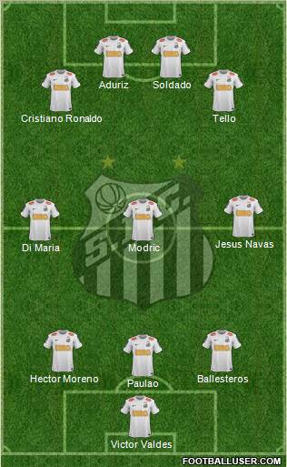 Santos FC Formation 2012