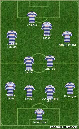 Queens Park Rangers Formation 2012