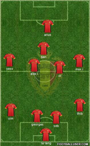 Belgium Formation 2012