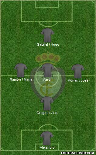 Real Jaén C.F. Formation 2012