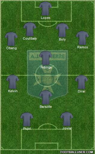 A.J. Auxerre Formation 2012