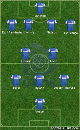 K Racing Club Genk Formation 2012