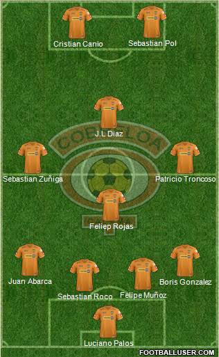 CD Cobreloa S.A.D.P. Formation 2012