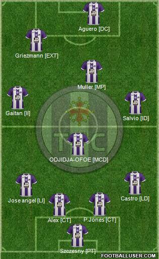 Toulouse Football Club Formation 2012