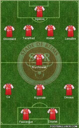 Stade de Reims Formation 2012