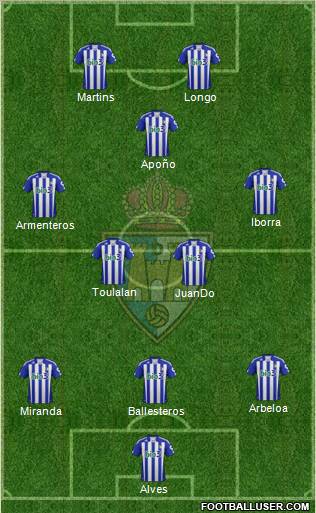 S.D. Ponferradina Formation 2012