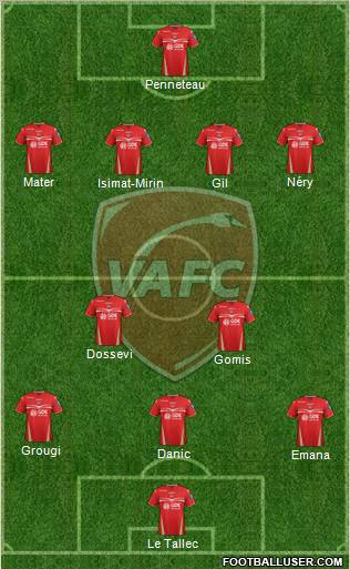 Valenciennes Football Club Formation 2012