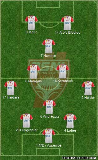 A.S. Nancy Lorraine Formation 2012