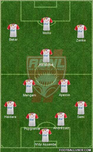 A.S. Nancy Lorraine Formation 2012