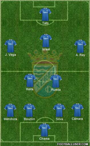 Xerez C.D., S.A.D. Formation 2012